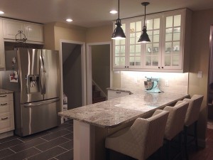 new year new you : kitchen remodel with led lighting