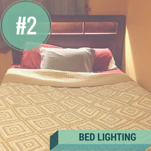 dorm bed lighting