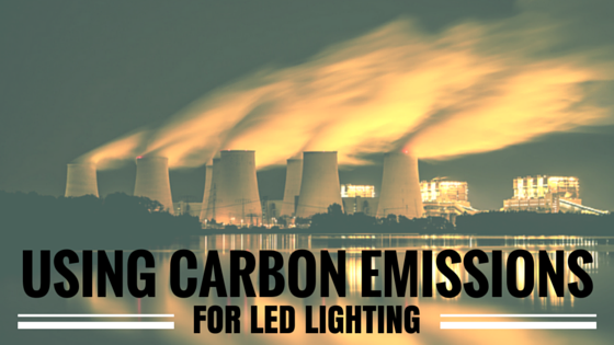 Using Carbon Emissions with LED Lighting