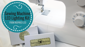 sewing machine LED light kit from Inspired LED