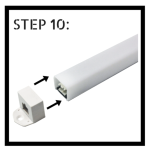 DIY LED Fixture Step 10