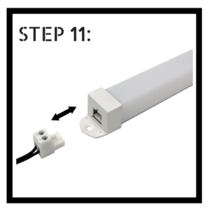 DIY LED Fixture Step 11