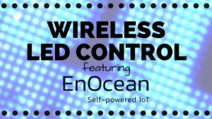 wireless LED control enOcean and Inspiredled