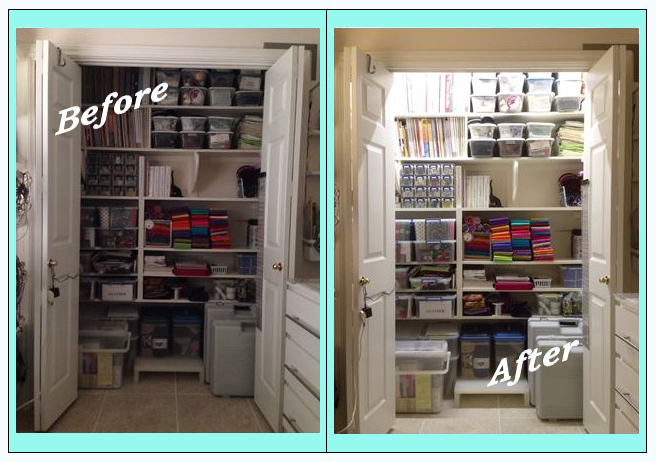 before and after winner closet
