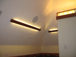 Ceiling accent LED lighting